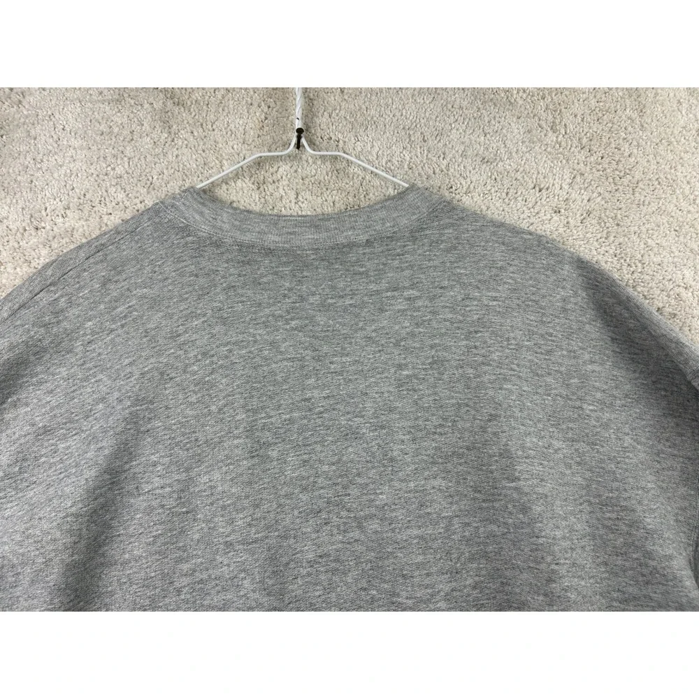 Iowa Hawkeyes Graphic Crewneck Sweatshirt XL Gray NCAA Gameday Sporty Streetwear